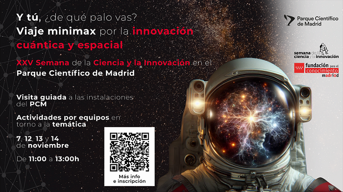 Cartel Semana de la ciencia e innovación PCM 2025